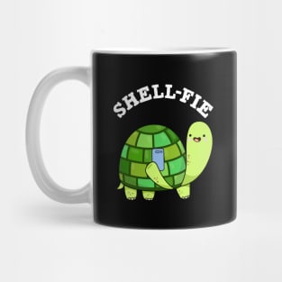 Shell-fie Cute Tortoise Selfie Pun Mug